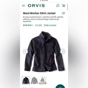 Orvis Shirt Jacket